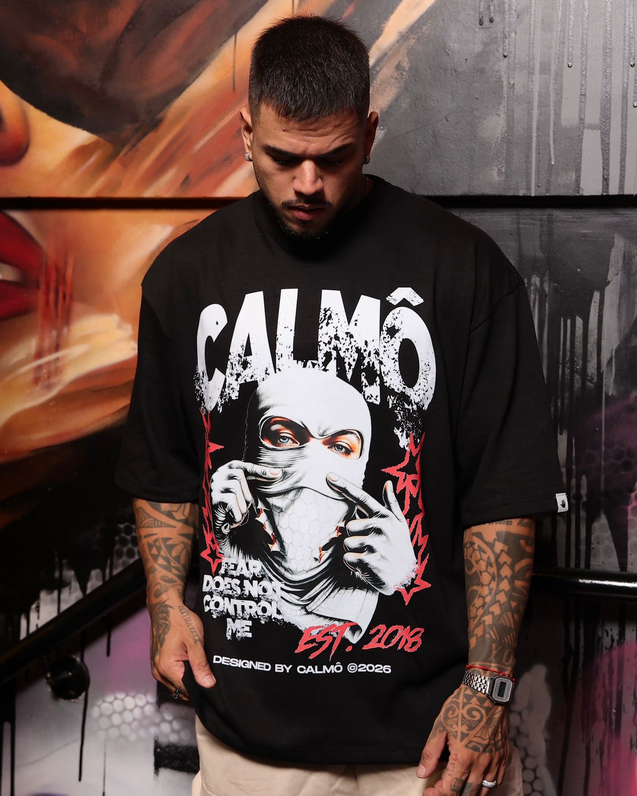 CAMISETA OVERSIZED CALMÔ