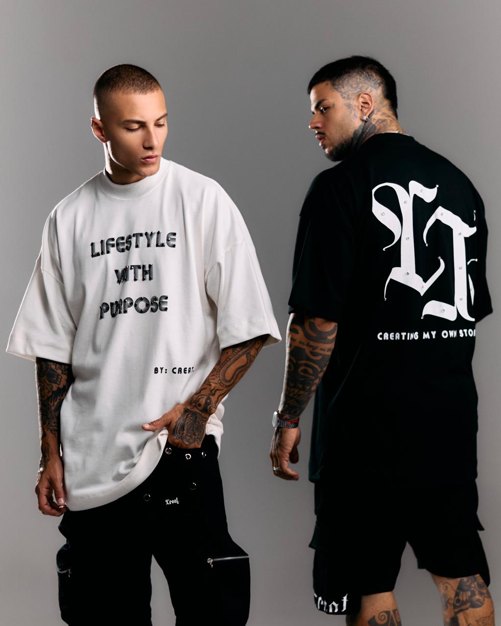 CAMISETA OVERSIZED CREAT - Imagem 5