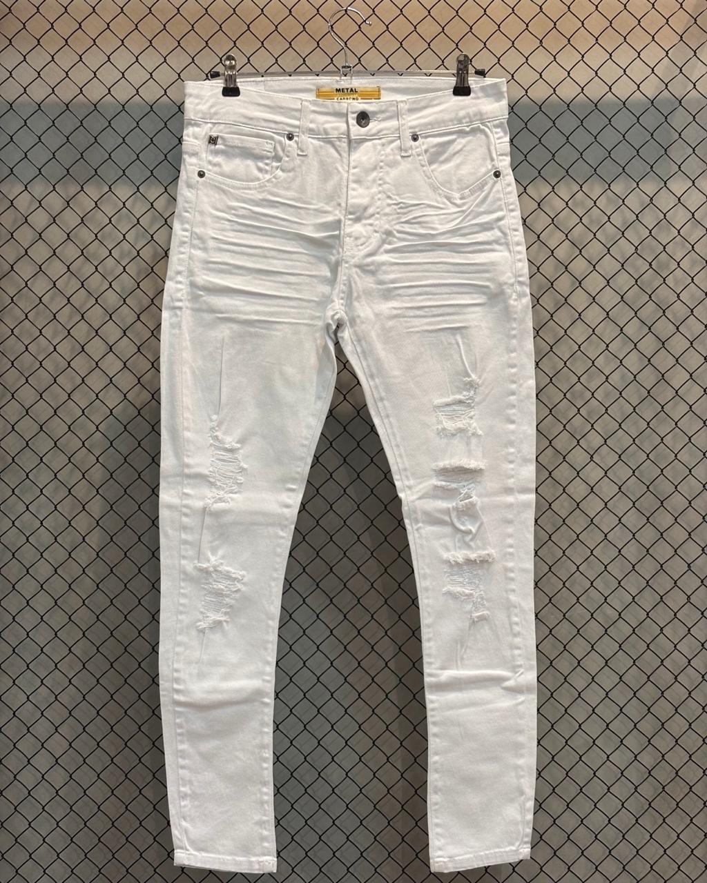 CALÇA JEANS METAL CARBONO