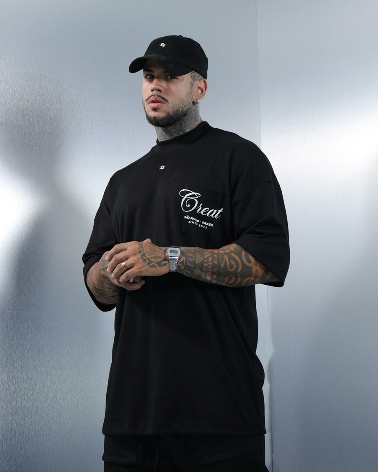 CAMISETA CREAT OVERSIZED