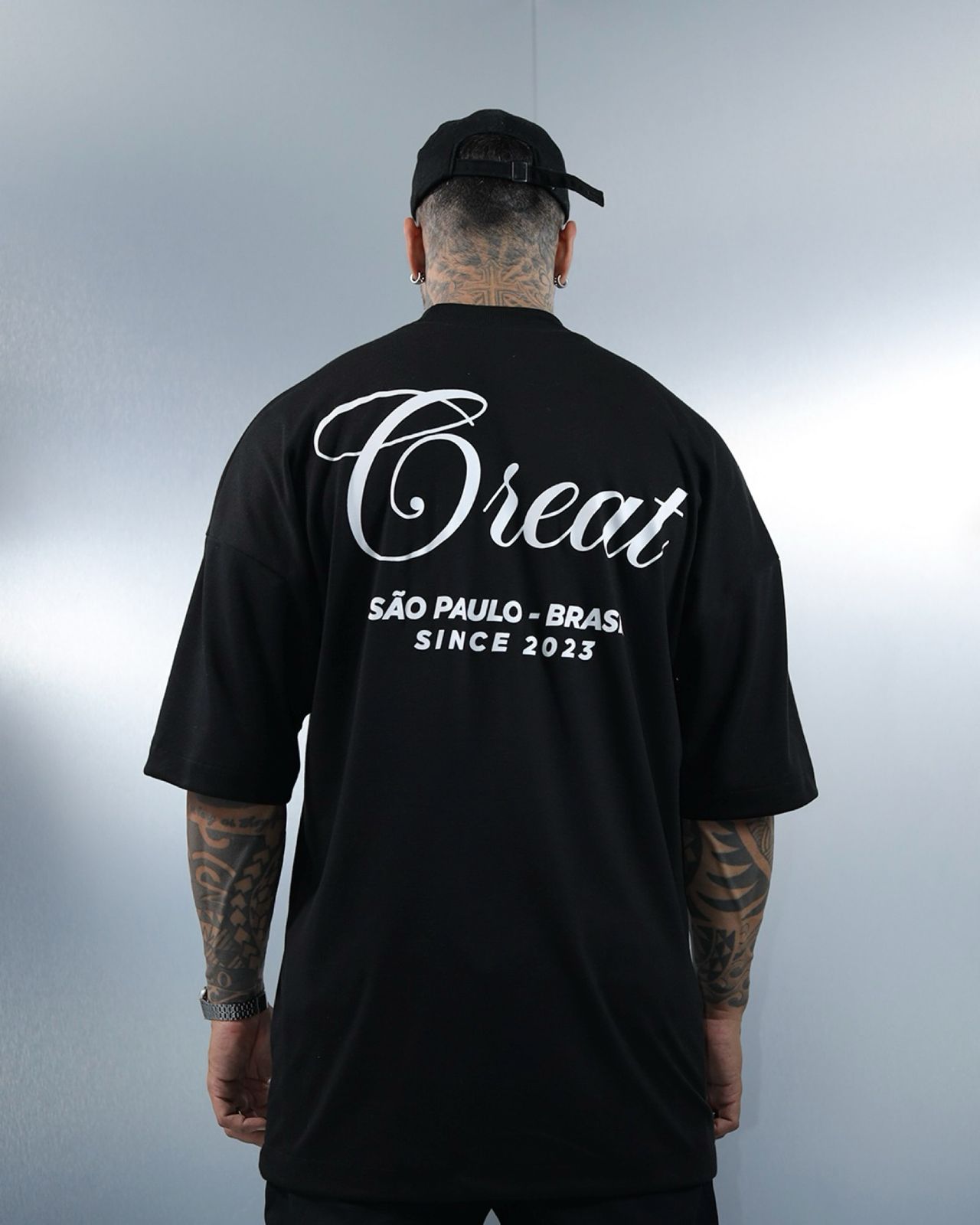 CAMISETA CREAT OVERSIZED - Imagem 2