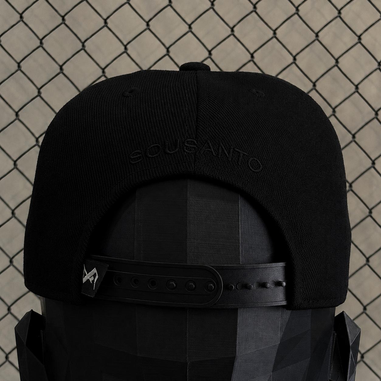 BONÉ SOU SANTO - SANT BORDADO PRETO - Imagem 5