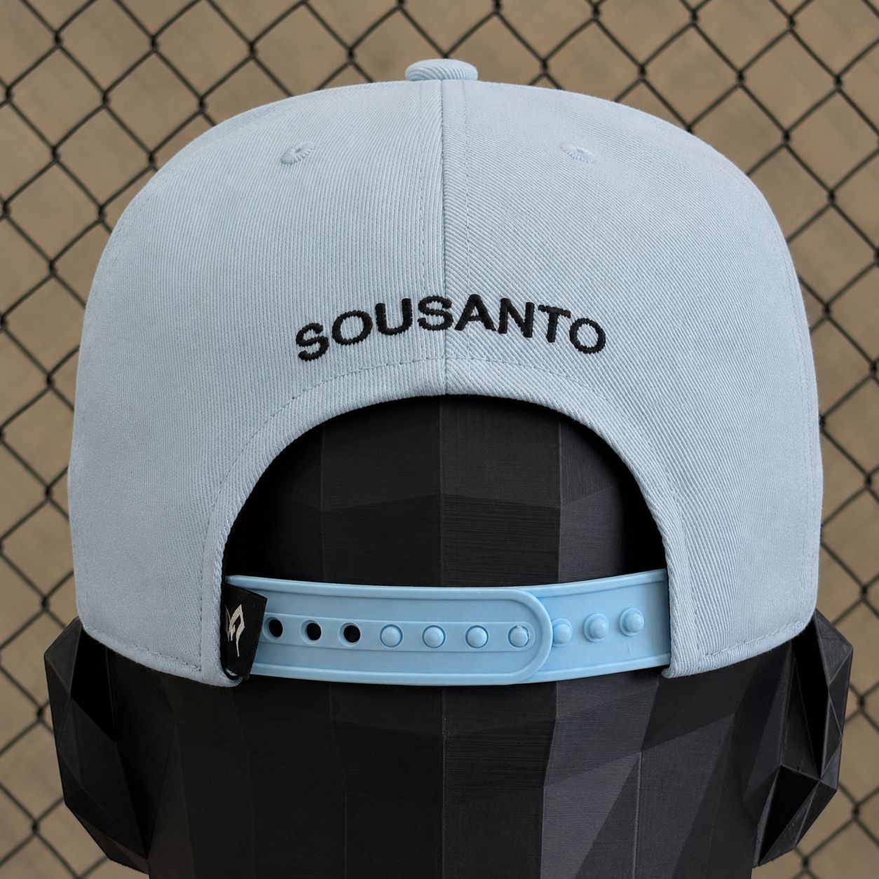 BONÉ SOU SANTO - BÁSICO AZUL/PRETO - Imagem 5