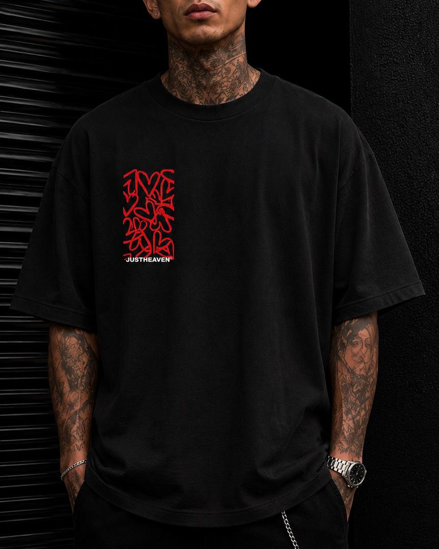 CAMISETA JUST HEAVEN OVERSIZED